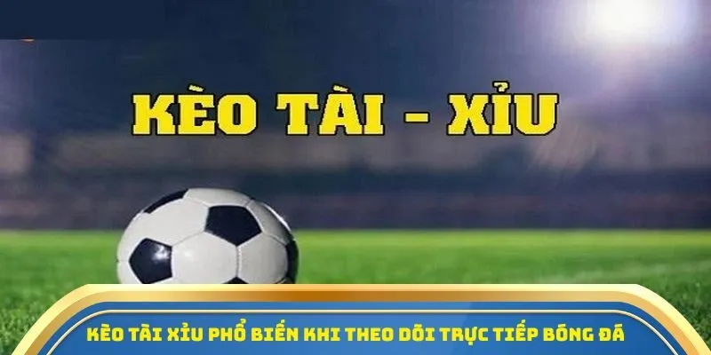 Zomclub - Điểm Đến Cho Dân Cá Cược Thể Thao Hàng Đầu Năm 2025 3 Kèo tài xỉu phổ biến khi theo dõi trực tiếp bóng đá
